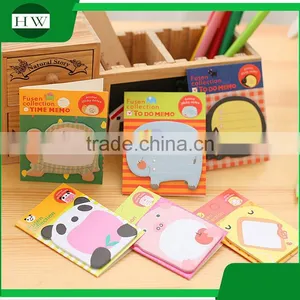 Promotional Wholesale Office Stationery Cartoon Animal Sticky Note thumbnail-4