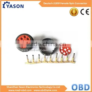 Assembled Deutsch J1939 Female 9pin Connector Plug thumbnail-1