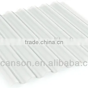 Translucent Polycarbonate Corrugated ROMA Sheet Ideal for Plants(Pearly RED ROMA) thumbnail-3