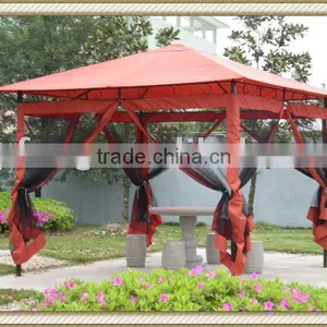 Red Steel Gazebo thumbnail-1
