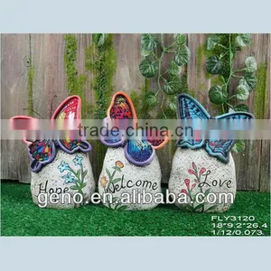 7"- Cements Butterfly Garden Decoration thumbnail-1