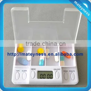 2013 Hot Selling Product Pill Box With Alarm Timer thumbnail-1