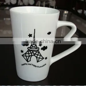 10oz Porcelain Mug With Lid 10oz Porcelain Tea Mug With Lid 300ml Tea Mug With Lid thumbnail-3