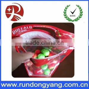 Printed Stand up Pouch Bag / Slider Zip Lock Fruit Bag for Grape thumbnail-4
