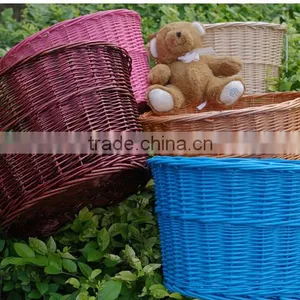 Wicker Hot Sale Shopping Bike Baskets thumbnail-2