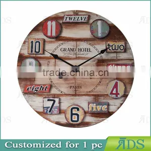 Vintage Metal Wall Clock thumbnail-1