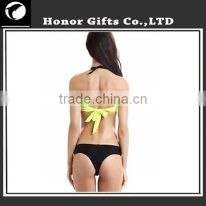 2016 Hot Girl Sexy Bikini Swimwear Tassels Swimwear One Piece thumbnail-6