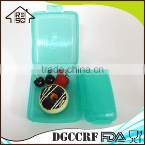 High Production 2 Divided Plastic Sandwich Container Lunch Boxes,bento Sandwich Box Kids, Takeaway Sandwich Boxes Wholesale thumbnail-5