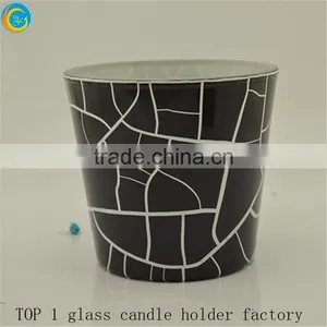 Embossed Green Glass Vase Glass Jars for Sale thumbnail-2