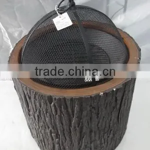 Fiberglass Clay Stove / Fiberglass Wooden Planter thumbnail-3