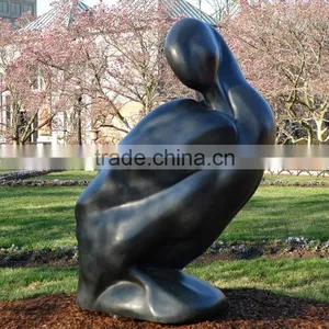 Bronze Swan Sculpture for Garden Decor thumbnail-3