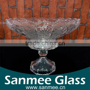 China Manufacture Cheap Clear Round Pyrex Glass Pizza Plate thumbnail-1
