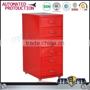 Kid Furniture Make in China 6 Metal Drawer Mobile Storage Cabinet Unit thumbnail-3