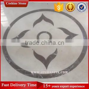 Jianfa Water-jet Marble Floor Tiles Medallions thumbnail-1