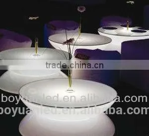 Led Outdoor Furniture, Fashionable Led Coffee Table, Elegant Cafe Furniture With Led Light thumbnail-1