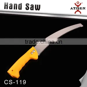 New Garden Pruning Saw - Yellow Handle - Stainless Steel Blade Tools Saw thumbnail-2
