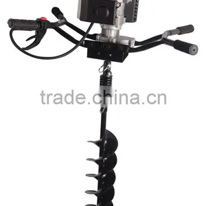 82cc 3200w Hand-Held Manual Fence Post Hole Digger Portable Hand Ground Earth Auger Drill thumbnail-1