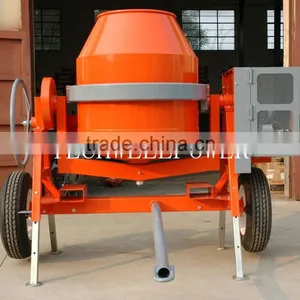 High Quality CMH 260L/300L/350L/400L/500L/600L Mobile CONCRETE MIXER With Diesel or Gasoline Engine thumbnail-1