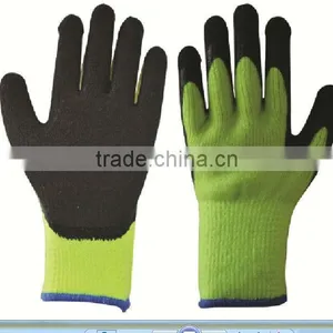 Acrylic Thermal Working Gloves,palm and Thumb Dipped thumbnail-3