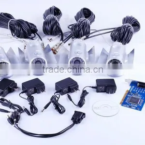 Wired Cameras Video Surveillance Security System CCTV For Use thumbnail-1