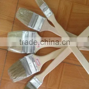 Bend Angle Paint Brush With Long Wooden Handle thumbnail-1