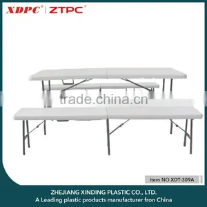 Outdoor Sale Cheap Plastic Tables and Chairs Folding Table thumbnail-1