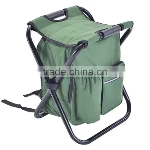 3 in 1 Cooler Backpack Chair With Padded Shoulder Strap thumbnail-1