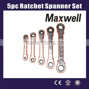 5pc Ratchet Spanner Set thumbnail-1