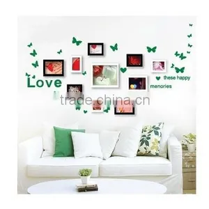 Butterfly Love Photo Wall Can Remove Three Generations of Wall Stickers, Kids Room Decoration 3d Wall Stickers thumbnail-4