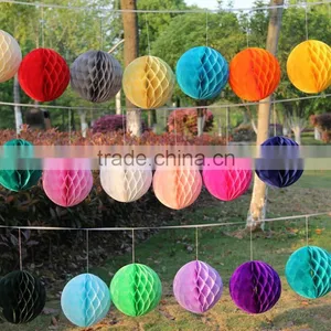 Wedding Decorations Paper Honeycomb Ball Wholesale thumbnail-3