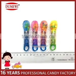 Colorful Plastic Microphone Ring Toy Candy With Light thumbnail-6