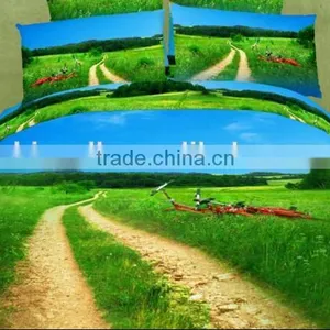 Custom Digital Printed Cheap Bright Bedding Set Duvet Cover thumbnail-5