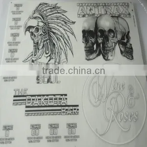 4 Colour Offset Printing Heat Transfer Size Label for T-shirt thumbnail-1