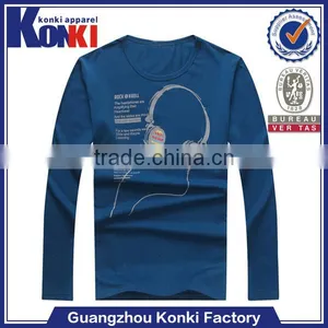 Anti-Wrinkle Athletic Fit Long Sleeve t Shirts thumbnail-1