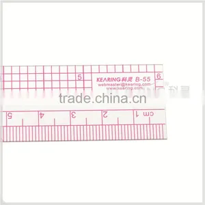 Kearing 1.2mm Thick 20cm&8" Flexible Garment Ruler for Sewing Garment Measurement in Sandwich Line Printing #B-56 thumbnail-3
