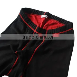 Mens Merino Wool Thermal Underwear Sports Double Layer Pants Long Johns thumbnail-2