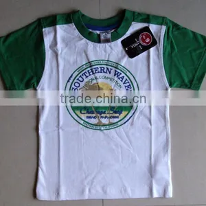 2012 Fashion Cute Design High Quality Children Cotton Printed T-shirt thumbnail-1