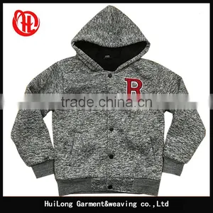 Custom Fleece Jacket Kids Hoody Jacket thumbnail-1
