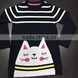 High Quality Fashion Crew-neck Sweater Winter Dresses Girls (BKN27) thumbnail-1