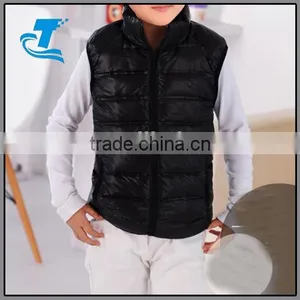 Kids Light Warm Down Feather Vest thumbnail-3