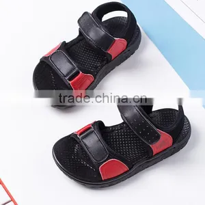 Zm35580a Baby Child Leather Sandals Latest Design Boys Sport Shoes thumbnail-4