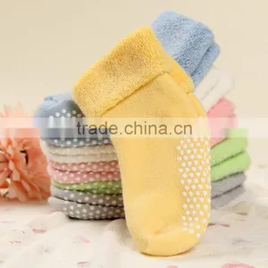 Zm52952a Kids Socks Wholesale Funny Plain Color Child Cosk thumbnail-2