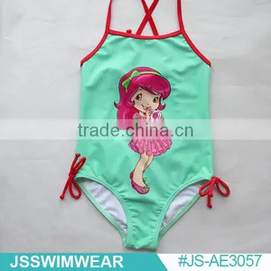 Senior Cartoon Girl Swimwear thumbnail-1