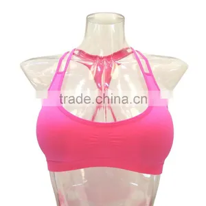 New Seamless Sports Wears Women Lingerie Ladies Yoga Wear Bra Lingerie Sexy Fitness Bra thumbnail-1