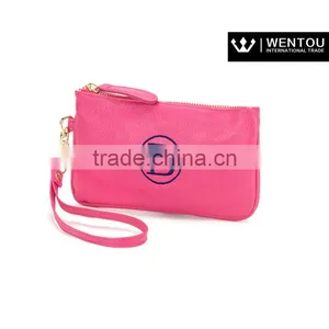 Preppy Style Monogrammed Small Zipper Bag Mini Smart Wristlet thumbnail-3