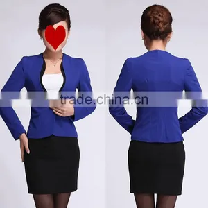 2017 Customized Women Trendy Skirt Suits Buiness Skirt Suits thumbnail-5