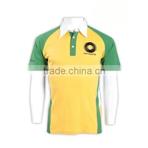 BSCI/ ISO 9001 Factory Wholesale New Design Softtextile Sublimated Polo Shirt thumbnail-3