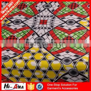 Hi-ana Fabric3 Cheap Price China Team High Fashion Wax Print Fabric thumbnail-1