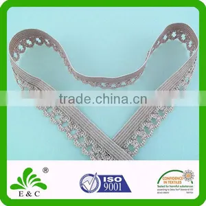 CUSTOM COLOR Knitted Lycra Elastic Lace Waistband for Panty thumbnail-2
