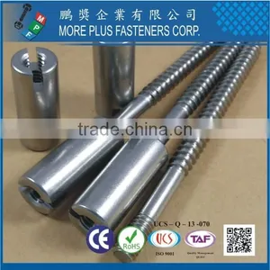 Made in Taiwan Stainless Steel Hanger Bolt With Special Spacer Nut thumbnail-1